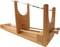 The Beadsmith Rick's Beading Loom, 13.5 x 3.75 x 4.5 inches, Wooden, Two-Warp Loom, Illustrated Instructions Included, No Assembly Required, Use to Create Necklace and Bracelet Designs